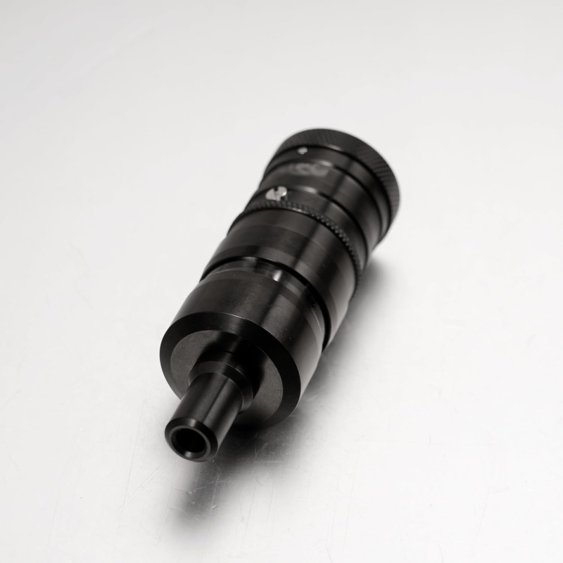 Fev V4.5S+ 23mm MTL RTA 4.5ml Tank by SHEN RAY, 316 Edelstahl, Single- oder Dual-Airflow konfigurieren, Bottom Fill, 510 Anschluss, schwarz, 1:1 Nachbau, inkl. 4 Luftinserts & 2 Edelstahl-Dochte