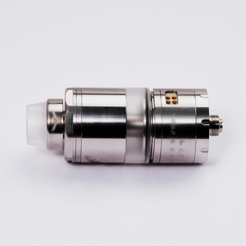 VG Kronos 2 S Style RTA 23mm Verdampfer - 4,0ml Tank, zusätzlicher PC Tank, Drip Tip, 316 Edelstahl, verstellbarer Luftstrom (MTL/DL), kindersicherer Deckel, einstellbare Bottom-Airflow by shen ray