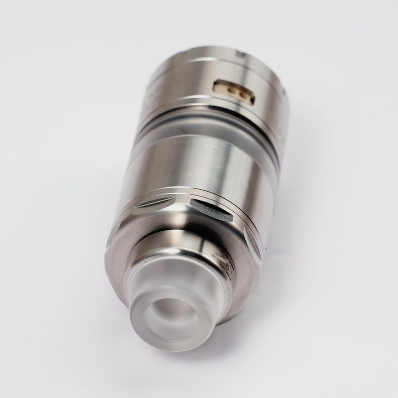 VG Kronos 2 S Style RTA 23mm Verdampfer - 4,0ml Tank, zusätzlicher PC Tank, Drip Tip, 316 Edelstahl, verstellbarer Luftstrom (MTL/DL), kindersicherer Deckel, einstellbare Bottom-Airflow by shen ray
