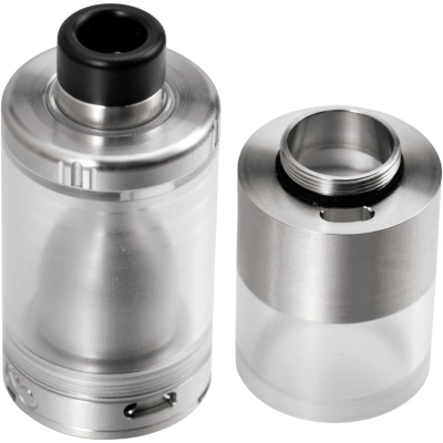 ShenRay C-OneX Style RTA 22mm - 3.3ml Tank, Single Coil, Silver, Liquid Control by ShenRay