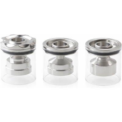 MTL Na style Top Refilling Tank Tube Kit von ShenRay für Diplomat Style RDL/MTL RTA – Edelstahl & Glas – Silber