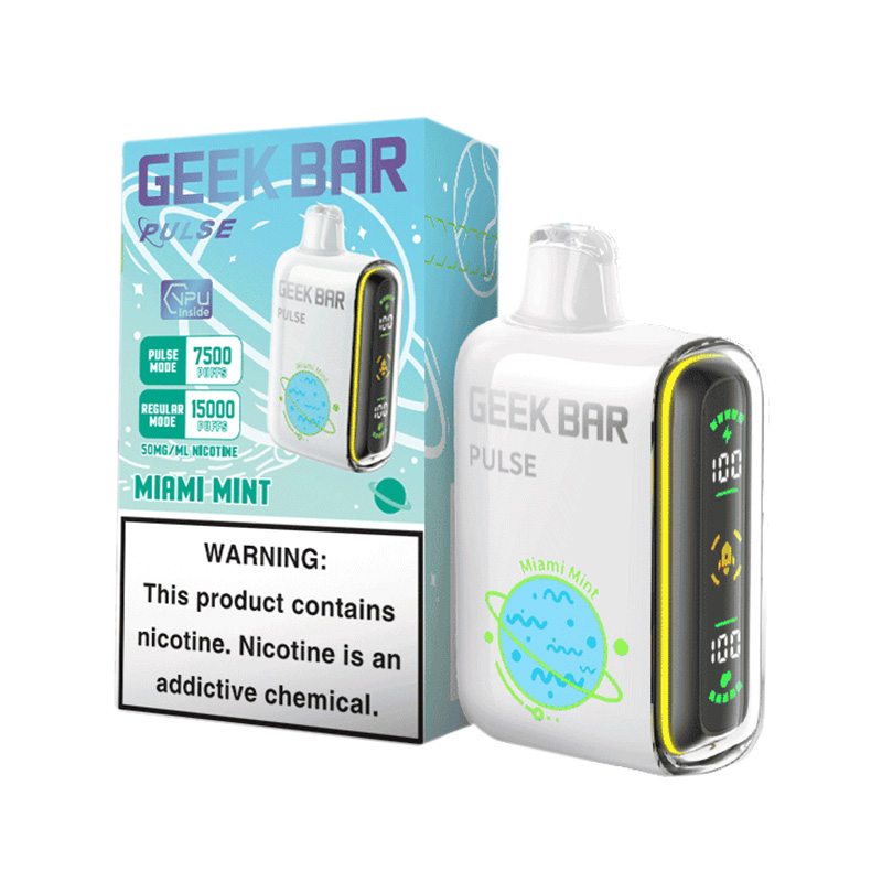 Beginner's Guide to Miami Mint Geek Bar Pulse 15000 Disposable Vape Kit: Everything You Need to Know