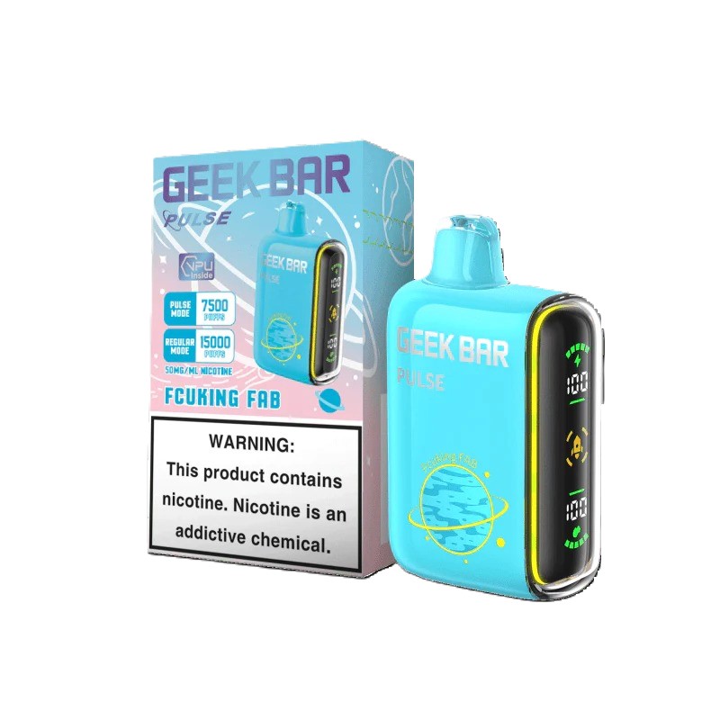 Product Review: Fcuking Fab Geek Bar Pulse Disposable Vape Kit