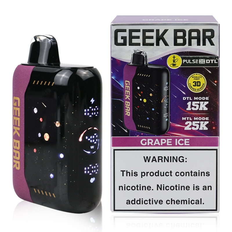 Geek Bar Pulse X DTL 25K Disposable Vape 0.5% (25000 Puffs)