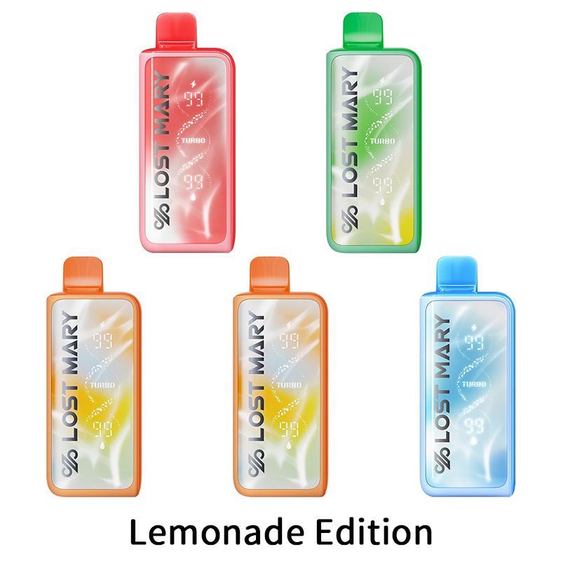 Product Review: Lost Mary MT35000 Turbo Lemonade Edition Disposable Vape 18ml 5% (35000 Puffs)
