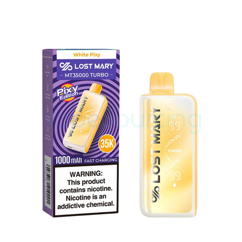 Lost Mary MT35000 Turbo Pixy Edition Disposable Vape 18ml 5% (35000 Puffs)