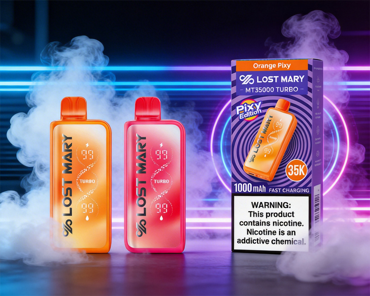 Lost Mary MT35000 Turbo Pixy Edition Disposable Vape 18ml 5% (35000 Puffs)