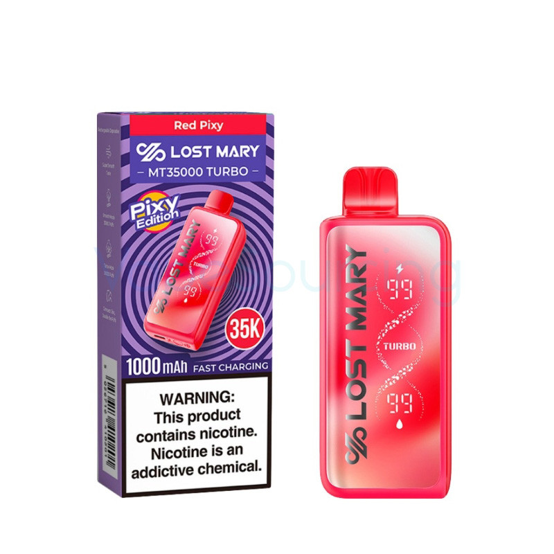 Lost Mary MT35000 Turbo Pixy Edition Disposable Vape 18ml 5% (35000 Puffs)