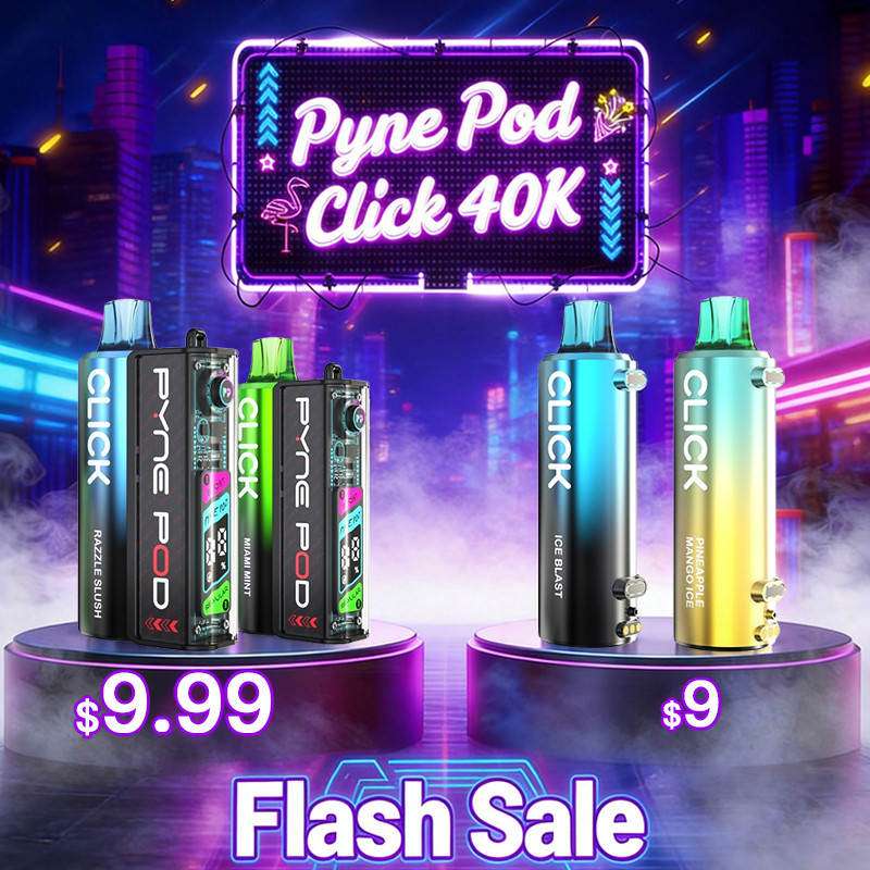 Pyne Pod Click 40K Disposable Vape Starter Kit Review: Is 40,000 Puffs Worth It?